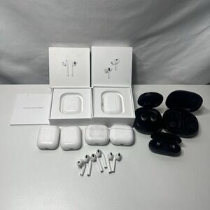 MIXED LOT - Wireless Earbuds Cases Apple Airpods Beats JVC Mpow Headphones Work